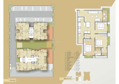 Image of 1413 Sq.ft 2 BHK Apartment / Flat for sale in Siddharth Xclusive, Sargasan, Gandhinagar for Rs. 7400000