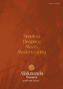 Image of 1087 Sq.ft 3 BHK Apartment / Flat for sale in Alaknanda Towers, Singhpura, Zirakpur for Rs. 10335050