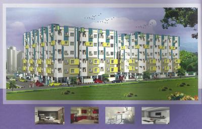 Image of 850 Sq.ft 2 BHK Apartment / Flat for sale in STBL Lakshmi Prasanna Gardens Villas, Gannavaram, Vijayawada for Rs. 2700000