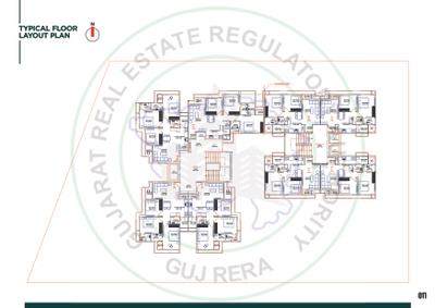 Image of 855 Sq.ft 2 BHK Apartment / Flat for sale in Swastik Gardenia, Jagatpur, Ahmedabad for Rs. 5493744