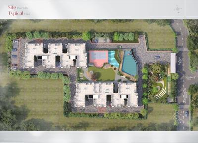 Image of 1551 Sq.ft 3 BHK Apartment / Flat for sale in Sriji Insignia, Tangra, Kolkata for Rs. 12500000