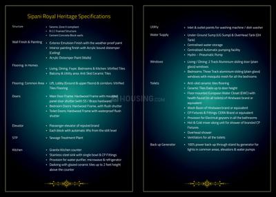 Sipani Royal Heritage Brochure 13