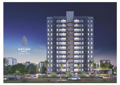 Image of 890 Sq.ft 3 BHK Apartment / Flat for sale in Aagam Heights Lotus, Bhimrad, Surat for Rs. 8100000