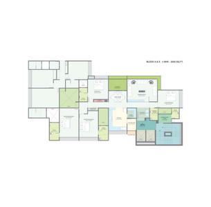 Image of 2350 Sq.ft 3 BHK Apartment / Flat for sale in Gala Aura, South Bopal, Ahmedabad for Rs. 14000000