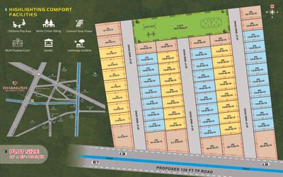 Image of 110 Sq.ft Residential Plot / Land for sale in Dhanush Bungalows, Jahangir Pura, Surat for Rs. 8195000
