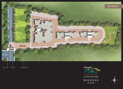 Image of 1540 Sq.ft 3 BHK Apartment / Flat for sale in Aditya Shagun Nisarg Palms, Bavdhan, Pune for Rs. 14900000