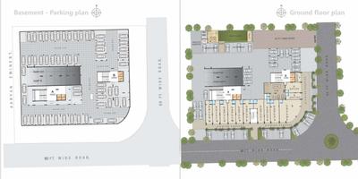 Image of 1000 Sq.ft 3 BHK Apartment / Flat for sale in Aaryan Euphoria, Chanakyapuri, Ahmedabad for Rs. 11000000