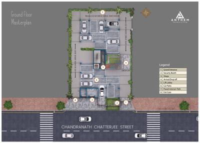 Image of 1282 Sq.ft 2.5 BHK Apartment / Flat for sale in Noble Anthem, Bhowanipore, Kolkata for Rs. 19100000