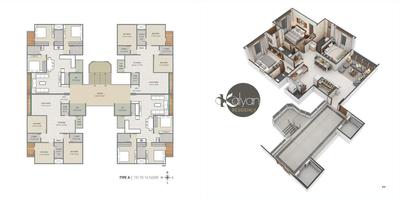 Image of 1960 Sq.ft 3 BHK Apartment / Flat for sale in Shree Kalyan Residency, Palanpur, Surat for Rs. 6500000