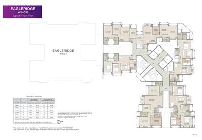 Image of 1100 Sq.ft 2.5 BHK Apartment / Flat for sale in Hiranandani Eagleridge, Hiranandani Estate, Thane for Rs. 28000000