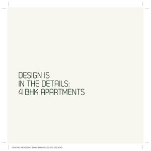 Image of 3250 Sq.ft 4 BHK Apartment / Flat for sale in Kalpataru Jade Residences D, Baner, Pune for Rs. 72500000
