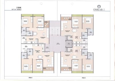 Image of 1170 Sq.ft 2 BHK Apartment / Flat for sale in Omkar 2, Vatva, Ahmedabad for Rs. 3500000