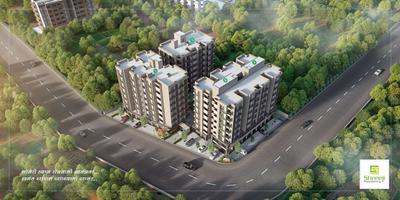 Image of 990 Sq.ft 2 BHK Apartment / Flat for sale in Shreeji Residency, Vastral, Ahmedabad for Rs. 3300000