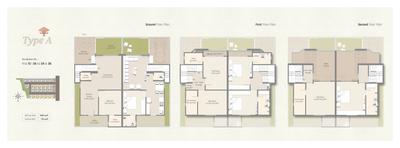 Image of 1808 Sq.ft 4 BHK Villa for sale in Gracewood Elegance, Bill, Vadodara for Rs. 9400000