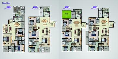 Image of 2479 Sq.ft 3 BHK Apartment / Flat for sale in Sobha Petunia, Nagavara, Bengaluru for Rs. 29000000