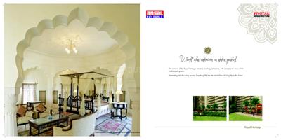 Image of 1265 Sq.ft 2 BHK Apartment / Flat for sale in Royal Heritage, Sector 70, Faridabad for Rs. 6500000