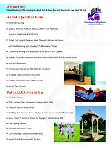 K N Sky Villas A Wing Brochure 3