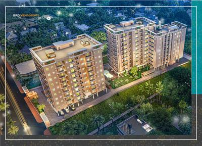 Image of 1205 Sq.ft 3 BHK Apartment / Flat for sale in Shree Triveni Vinayak Garden, Pandra, Ranchi for Rs. 6946000