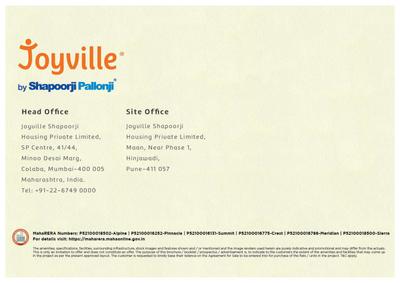 Shapoorji Pallonji Joyville Hinjawadi I Phase 5 Brochure 15
