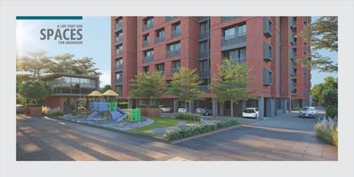 Image of 1125 Sq.ft 2 BHK Apartment / Flat for sale in Associated Vandanam, Gota, Ahmedabad for Rs. 6500000