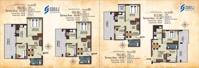 Image of 1200 Sq.ft 3 BHK Apartment / Flat for sale in Suraj Paradise, Harhua, Varanasi for Rs. 8112000