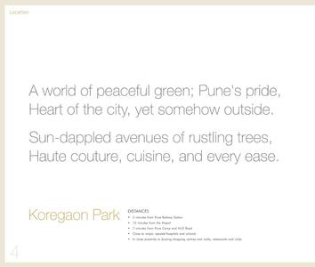 Image of 4000 Sq.ft 4.5 BHK Apartment / Flat for sale in Marvel Aurum, Koregaon Park, Pune for Rs. 60000000