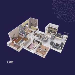 Image of 1050 Sq.ft 2 BHK Apartment / Flat for sale in Siddh Amara Phase II, Bavdhan, Pune for Rs. 8700000