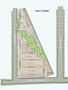 Image of 2150 Sq.ft 4 BHK Independent House for sale in Ubber Parkland, Sector 115, Mohali for Rs. 14000000