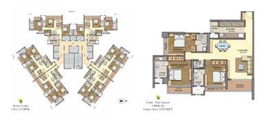 Image of 1910 Sq.ft 4 BHK Apartment / Flat for sale in Runwal Runwal Greens Wing 5 To 8, Bhandup West, Mumbai for Rs. 58000000