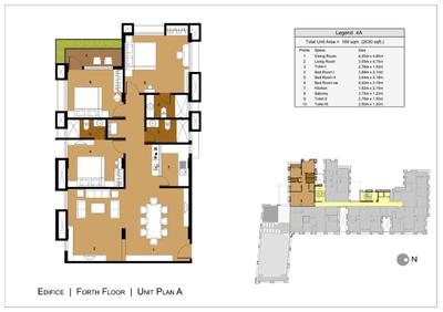 Image of 767 Sq.ft 2 BHK Apartment / Flat for sale in Ecoprime Edifice, Sarada Pally, Kolkata for Rs. 4200000