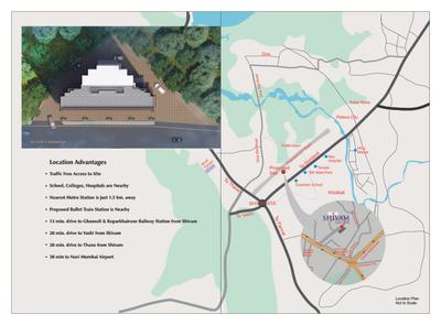 Image of 710 Sq.ft 1 BHK Apartment / Flat for sale in Rajaram Shivam Enclave, Shilphata, Thane for Rs. 4100000