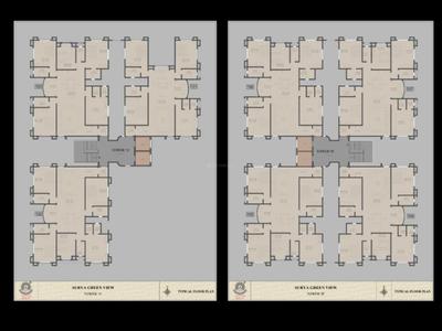 Image of 1800 Sq.ft 4 BHK Penthouse for sale in Ascon Surya Green View, Vesu, Surat for Rs. 22000000