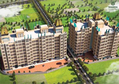 Image of 809 Sq.ft 2 BHK Apartment / Flat for sale in Shardhha Serene, Kalyan West, Kalyan for Rs. 4500000