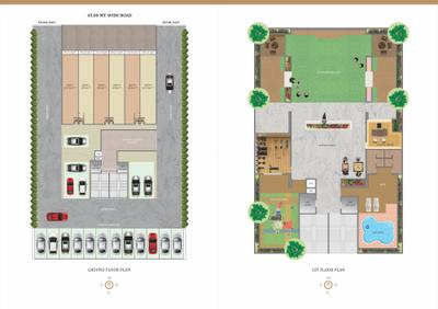 Image of 1276 Sq.ft 2 BHK Apartment / Flat for sale in Jai Jalaram Satyam Seven Skies, Kharghar, Navi Mumbai for Rs. 19000000