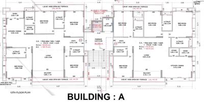 Image of 3500 Sq.ft 4 BHK Apartment / Flat for sale in V G Shivansh Heights, Adajan, Surat for Rs. 20499499