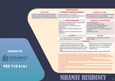 Image of 1250 Sq.ft 2 BHK Apartment / Flat for sale in Niramay Residency, Jivrajpark, Ahmedabad for Rs. 5500000