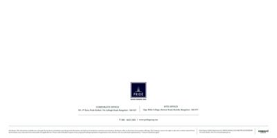 Image of 1649 Sq.ft 3 BHK Apartment / Flat for sale in Pride Pegasus, Visthar, Bengaluru for Rs. 21300000