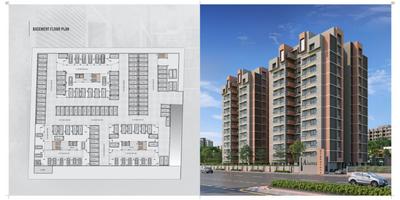 Image of 1935 Sq.ft 3 BHK Apartment / Flat for sale in H R Aavali Signature, Bhat, Ahmedabad for Rs. 13000000