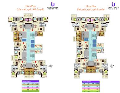 Image of 1750 Sq.ft 3 BHK Apartment / Flat for sale in Ideal Unique Residency, Shyam Bazar, Kolkata for Rs. 25000000