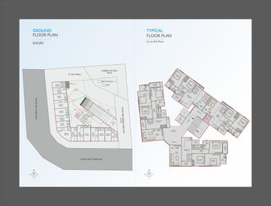 Image of 1550 Sq.ft 3.5 BHK Apartment / Flat for sale in Shree Sparsh Skyview, Bhayli, Vadodara for Rs. 10500000