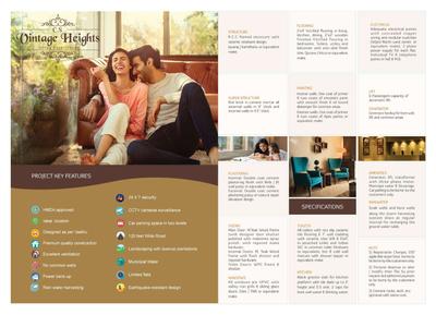 Image of 1156 Sq.ft 2 BHK Apartment / Flat for sale in Grupe Vintage Heights, Gurram Guda, Hyderabad for Rs. 5500000