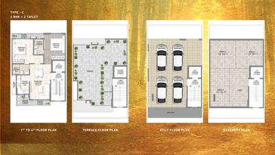 Image of 1190 Sq.ft 3 BHK Builder Floor for sale in Signature Global City 79B, Sector 79, Gurgaon for Rs. 11210000