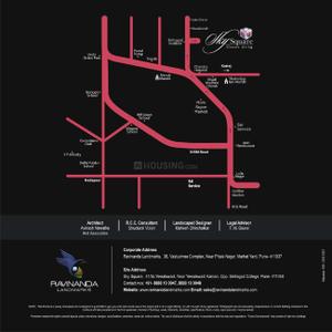 Image of 905 Sq.ft 2 BHK Apartment / Flat for sale in Ravinanda Sky Square, Yewalewadi, Pune for Rs. 6500000