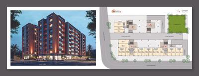 Image of 1450 Sq.ft 2.5 BHK Apartment / Flat for sale in Bahuchar Shree Radhe Repose 2, GIDC Naroda, Ahmedabad for Rs. 5000000