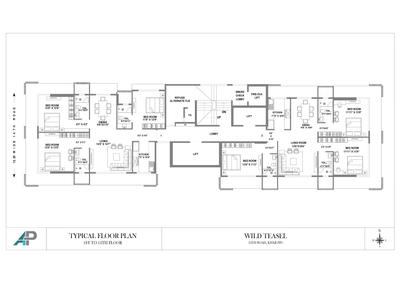 Image of 1560 Sq.ft 3 BHK Apartment / Flat for sale in Wild Teasel, Khar West, Mumbai for Rs. 75000000
