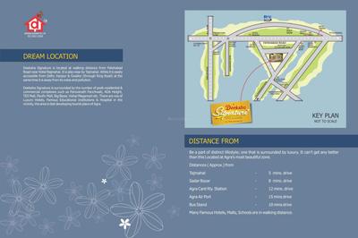 Image of 1631 Sq.ft 3 BHK Apartment / Flat for sale in Deeksha Signature, Tajganj, Agra for Rs. 6000000