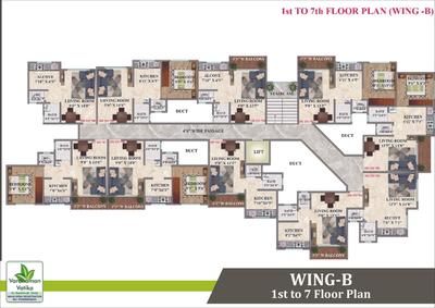 Image of 570 Sq.ft 1 BHK Apartment / Flat for sale in Vardhaman Vatika, Shelu, Thane for Rs. 2400000