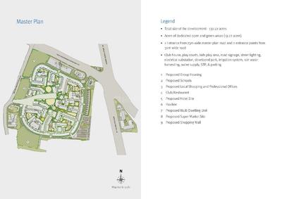 Image of 3015 Sq.ft Residential Plot / Land for sale in Emaar Greens, Bada Bangarda, Indore for Rs. 27500000