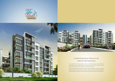 Image of 1905 Sq.ft 3 BHK Apartment / Flat for sale in Shanta Sriram Blue Birds Habitat, Yousufguda, Hyderabad for Rs. 14000040