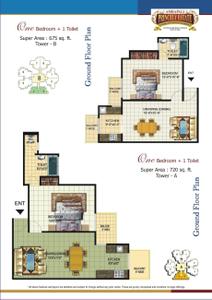 Image of 2030 Sq.ft 4 BHK Penthouse for sale in Amrapali Princely Estate, Sector 76, Noida for Rs. 20000000
